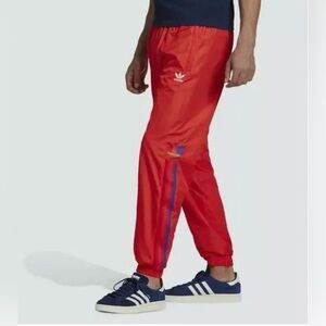 Adidas Originals 3D Trefoil lined drawstring track pants sz S